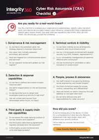 CRA checklist