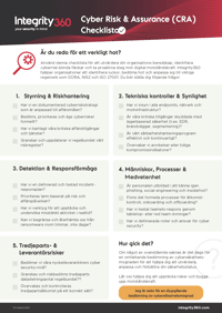 SE_Integrity360_CRA_checklist